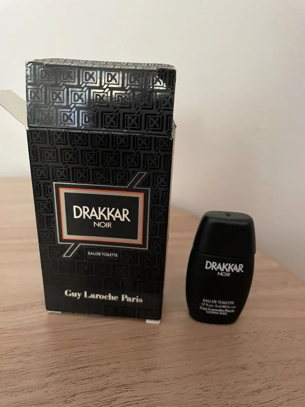 drakkar noir cologne for men Guy Laroche Paris Mini Old Stock